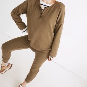 *NWT - Madewell MWL Breeze Henley and Jogger Set
